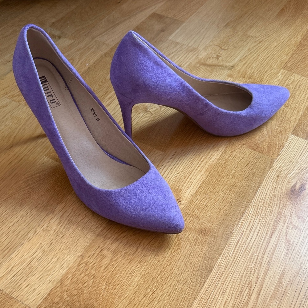 Elegant Purple Women's Heels
